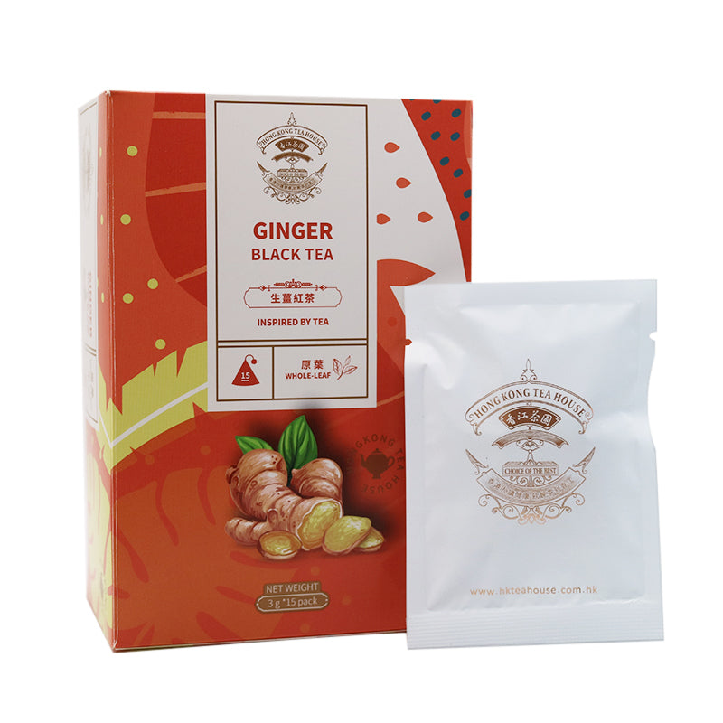 生薑紅茶 原葉三角茶包 副圖