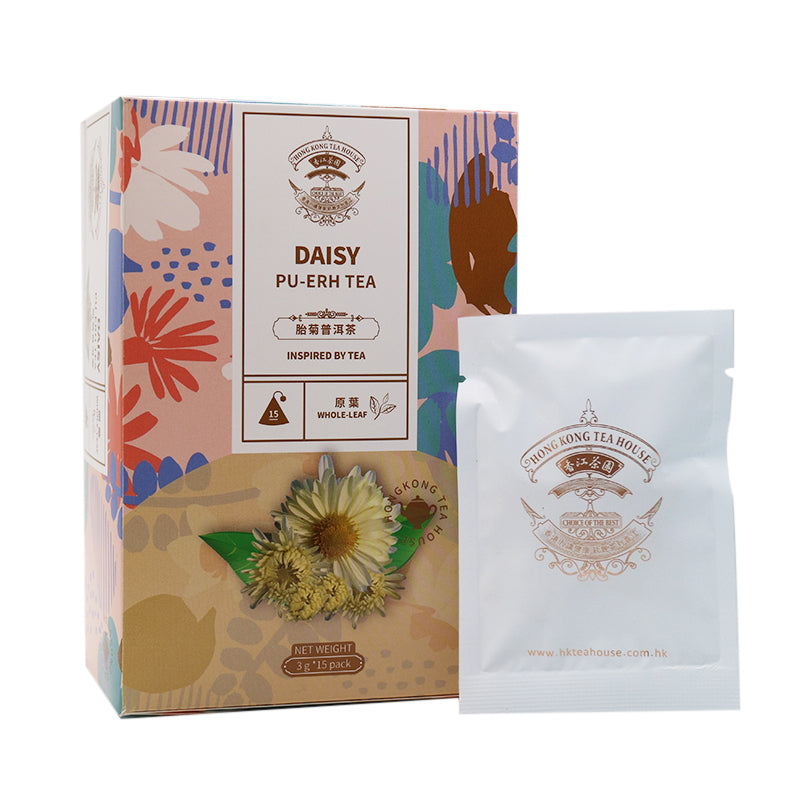 胎菊普洱茶 原葉三角茶包 副圖