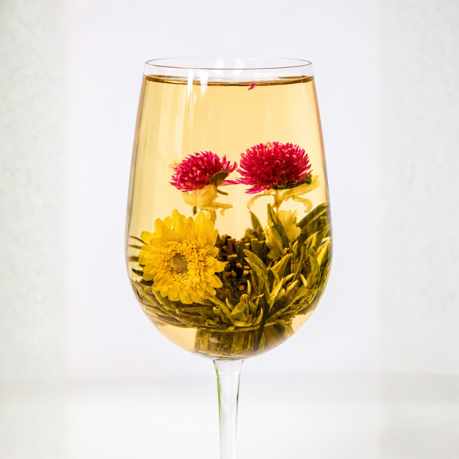 雙喜臨門工藝開花茶（100克）
